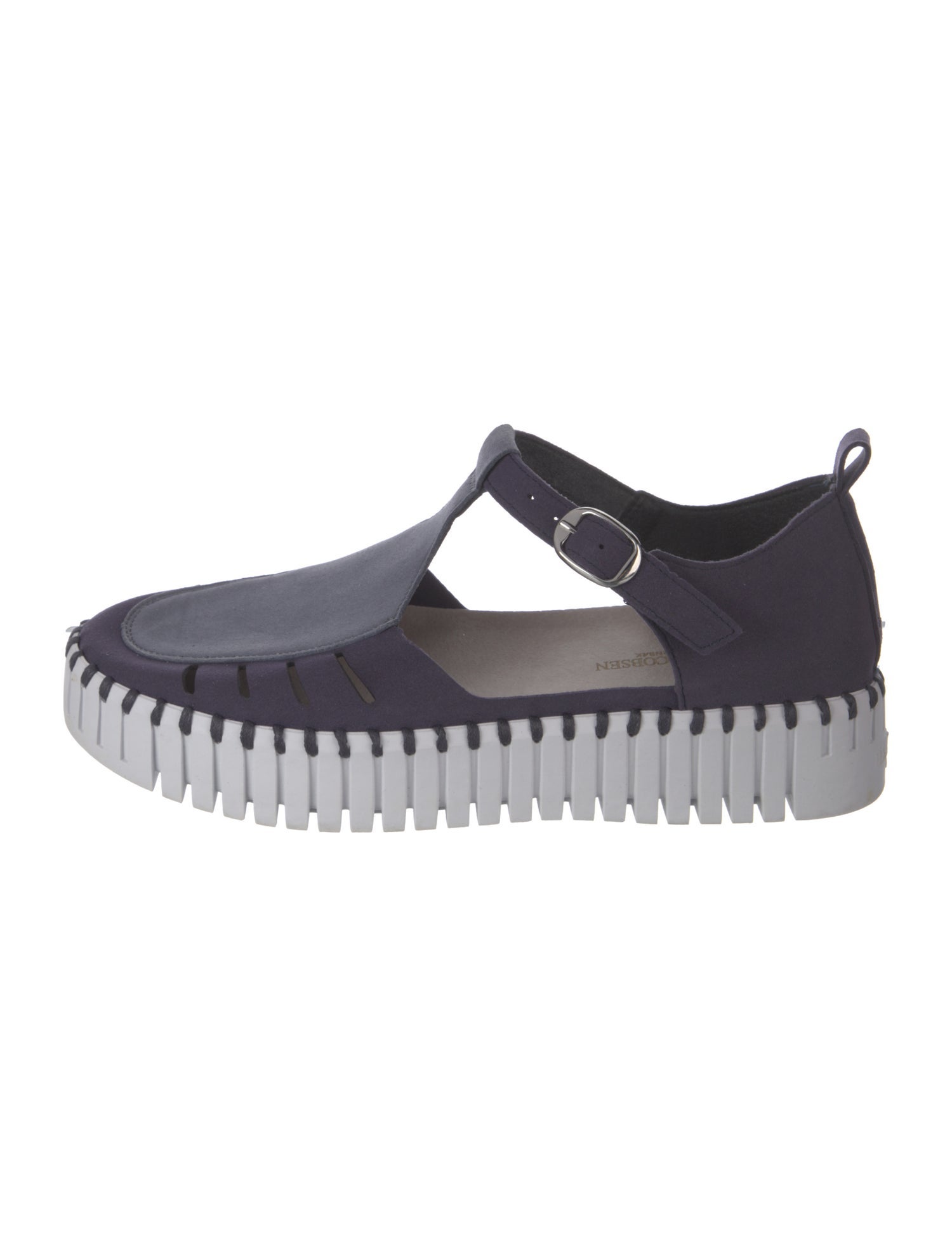 Ilse Jacobsen Suede Mary Jane Flats