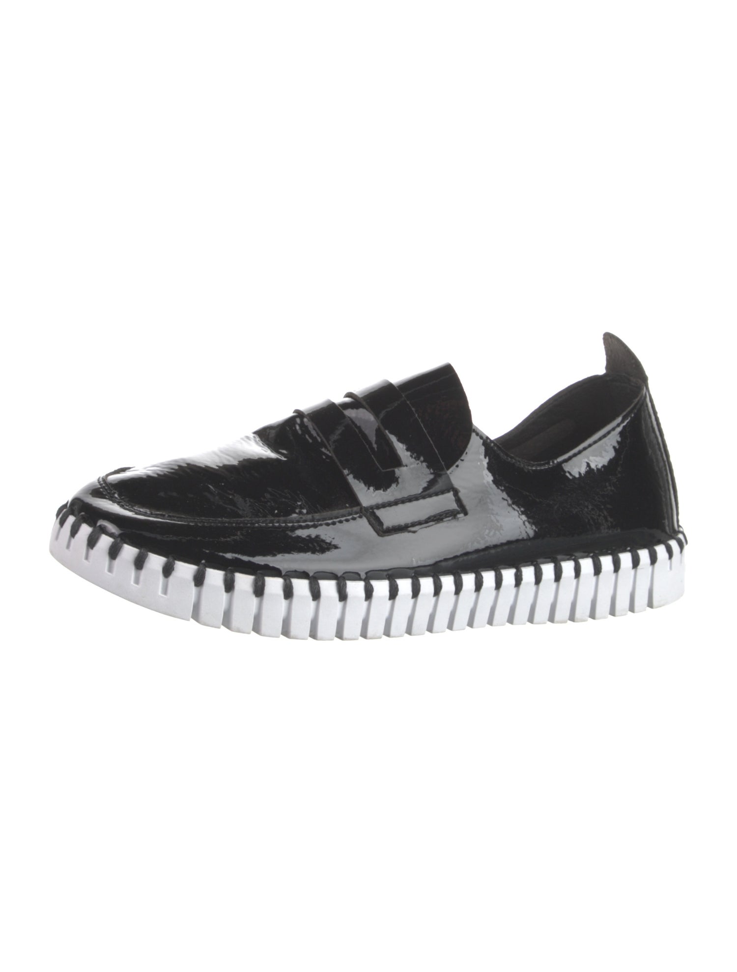 Ilse Jacobsen Patent Leather Sneakers