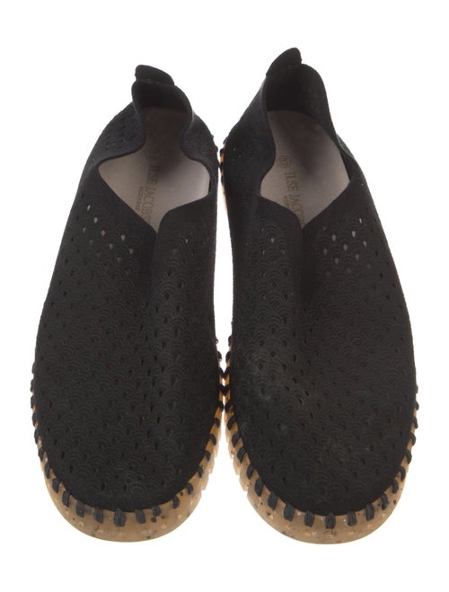Ilse Jacobsen Suede Lasercut Accents Oxfords