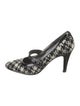 Ilse Jacobsen Floral Print Bow Accents Pumps