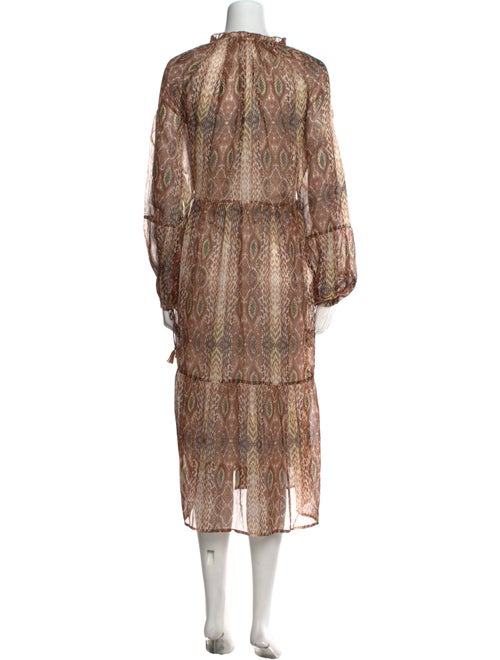 Ilse Jacobsen Paisley Print Midi Length Dress