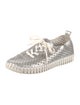 Ilse Jacobsen Leather Colorblock Pattern Sneakers