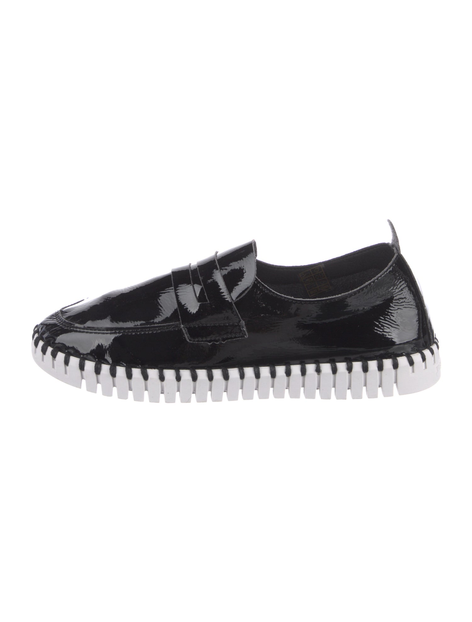Ilse Jacobsen Patent Leather Loafers
