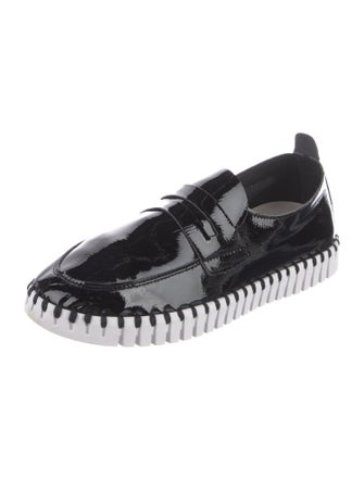Ilse Jacobsen Patent Leather Loafers