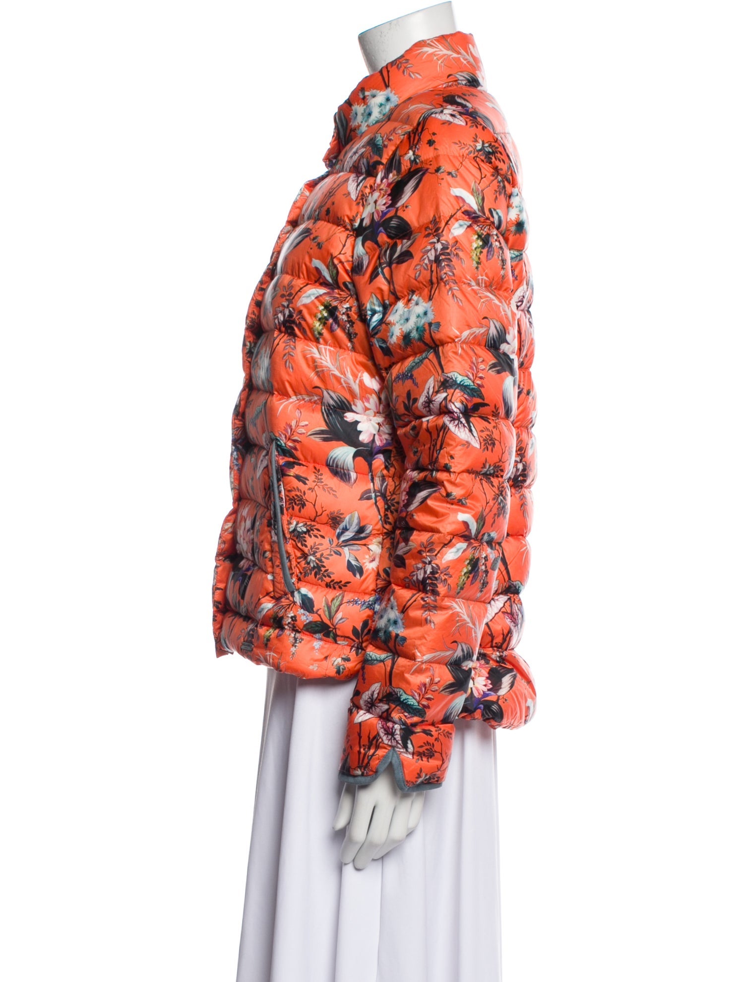 Ilse Jacobsen Down Floral Print Down Jacket