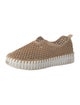 Ilse Jacobsen Suede Lasercut Accents Sneakers