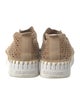Ilse Jacobsen Suede Lasercut Accents Sneakers