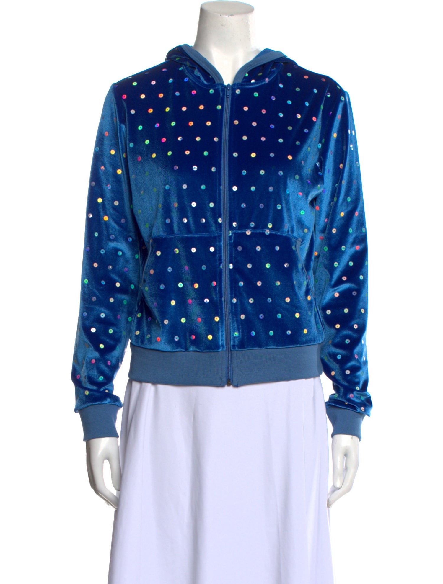 Idilvice! Polka Dot Print Jacket