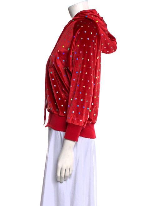 Idilvice! Polka Dot Print Evening Jacket