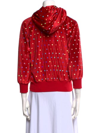 Idilvice! Polka Dot Print Evening Jacket