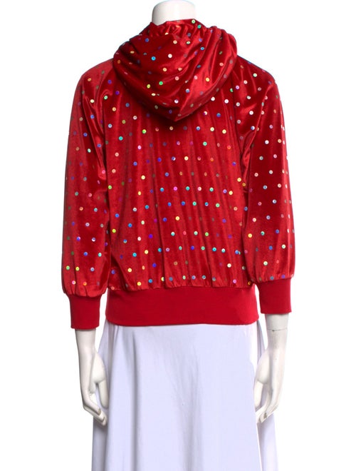 Idilvice! Polka Dot Print Evening Jacket