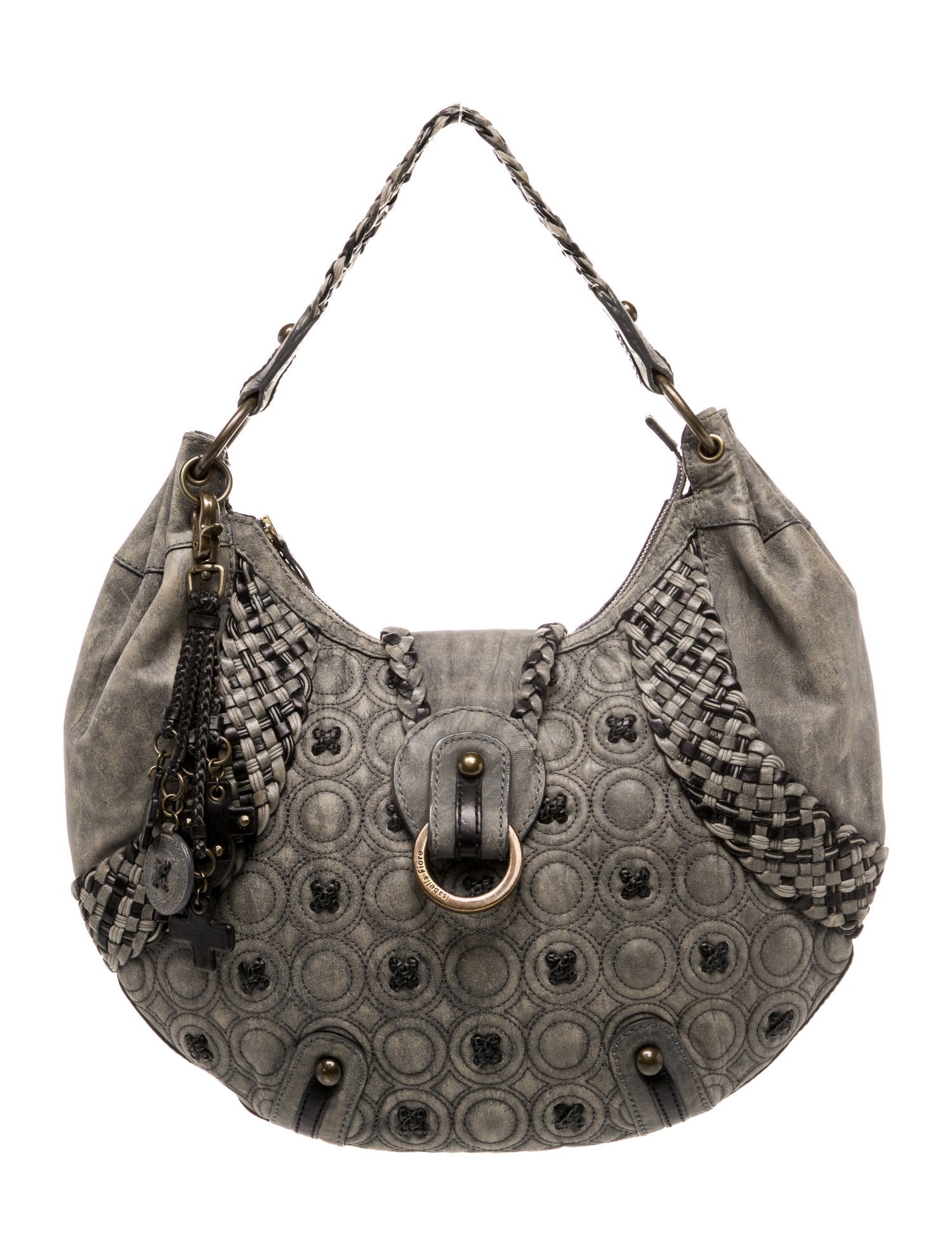 Isabella Fiore Leather Shoulder Bag