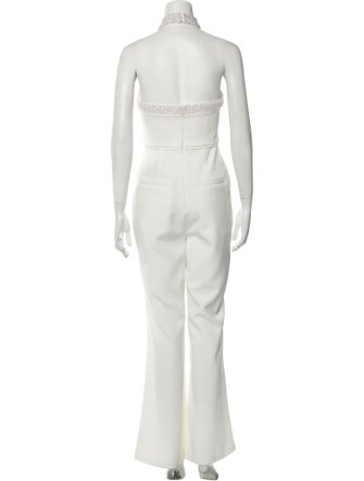 Ieena for Mac Duggal Mock Neck Jumpsuit