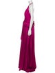 Ieena for Mac Duggal Halterneck Long Dress
