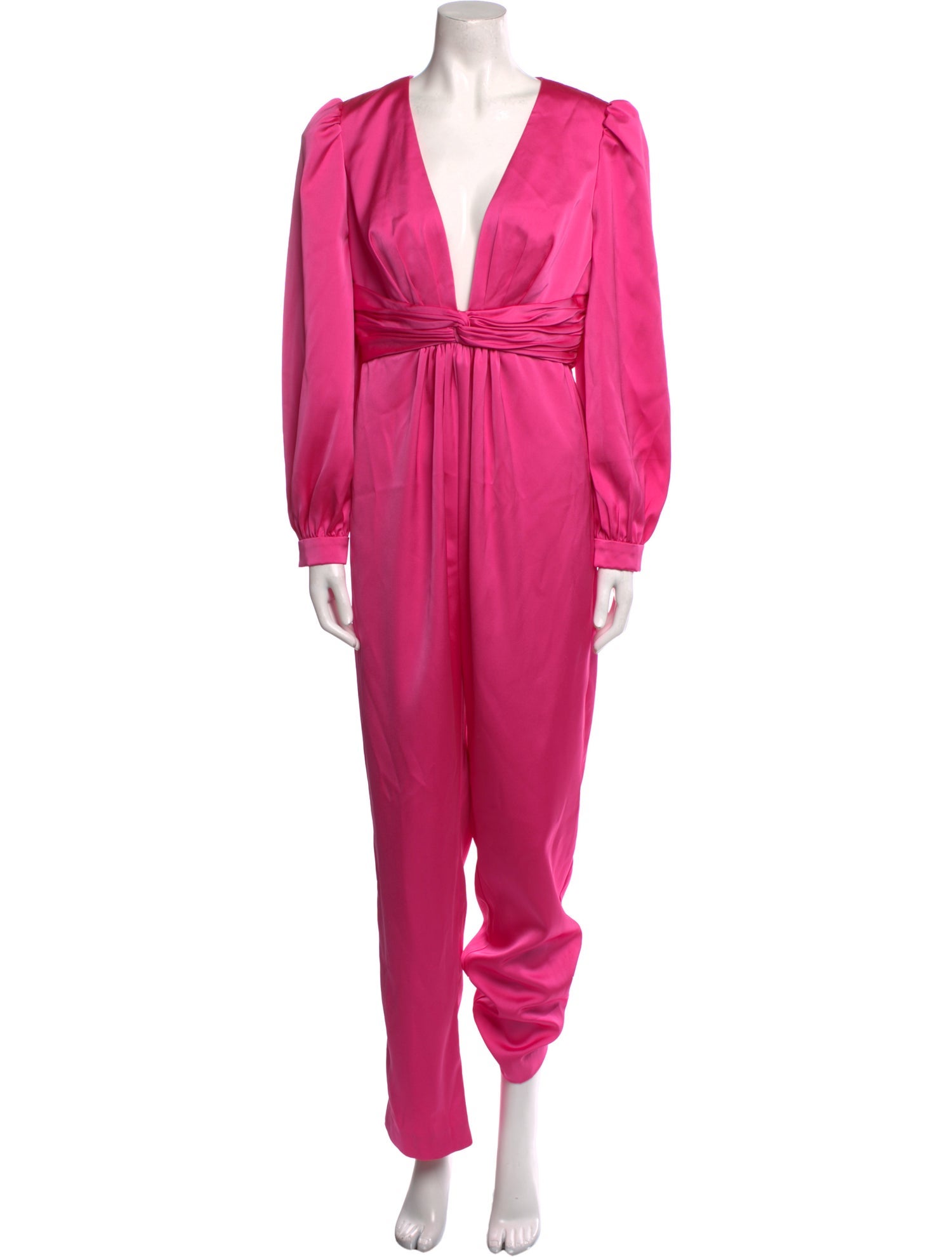 Ieena for Mac Duggal V-Neck Jumpsuit