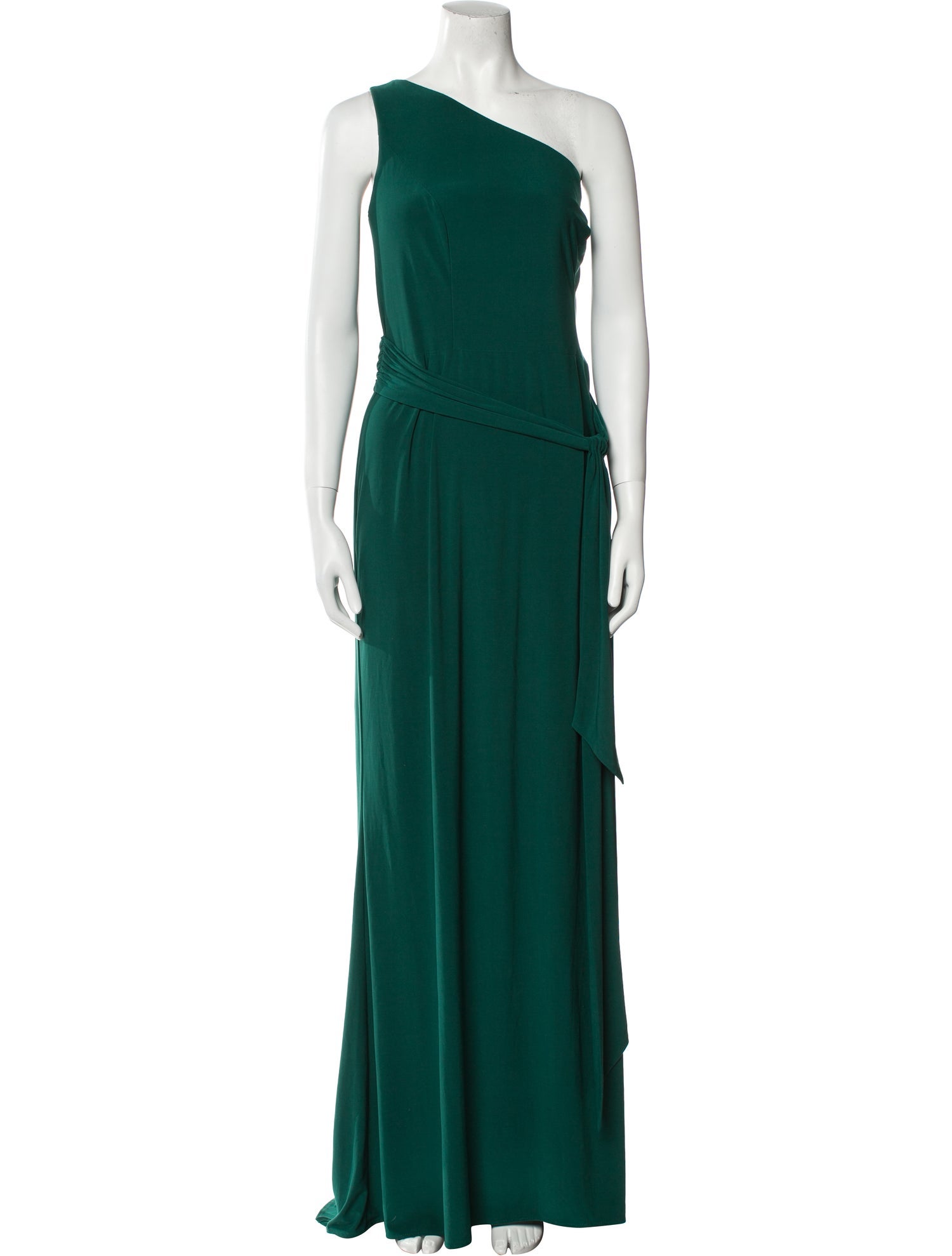 Ieena for Mac Duggal One-Shoulder Long Dress w/ Tags