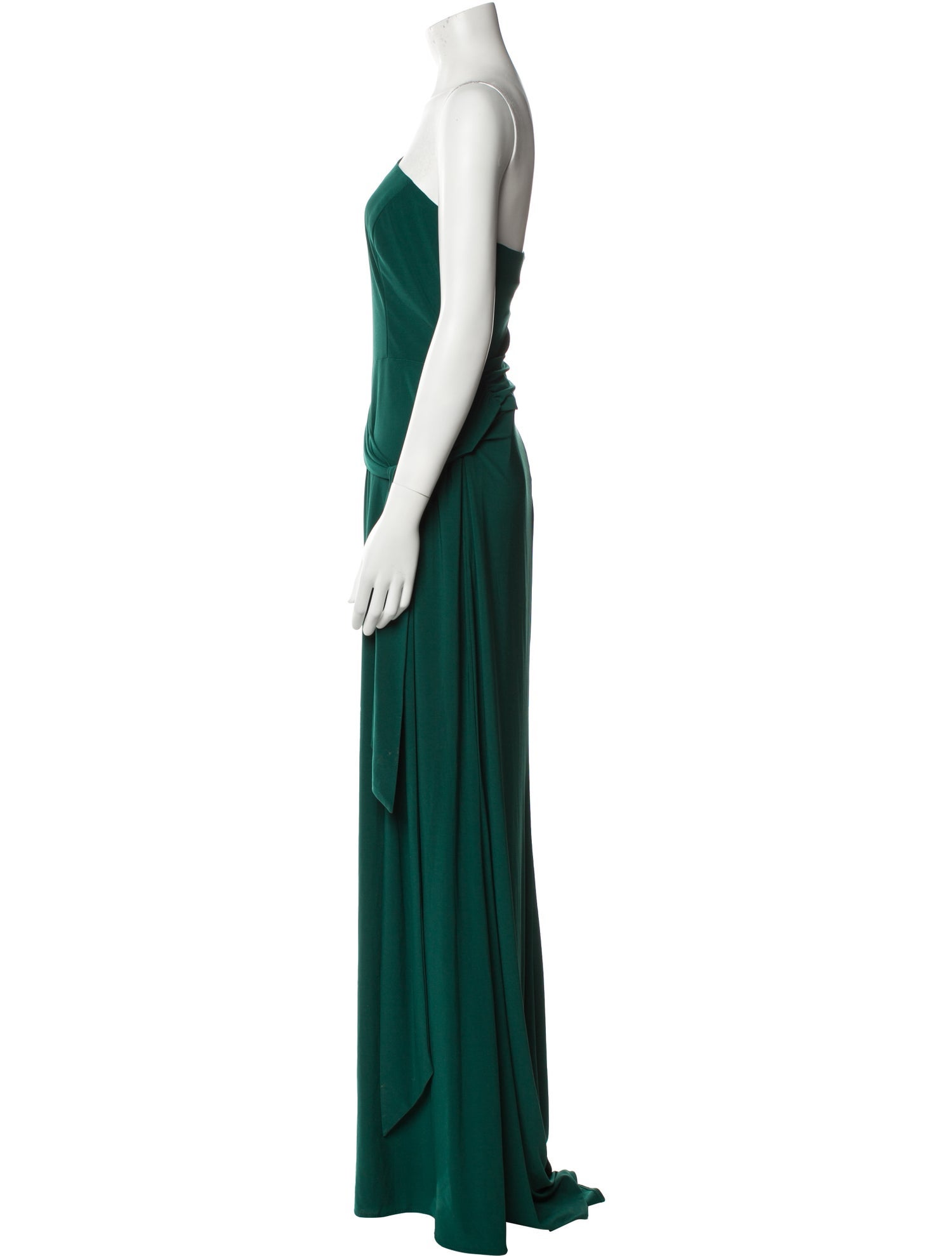 Ieena for Mac Duggal One-Shoulder Long Dress w/ Tags