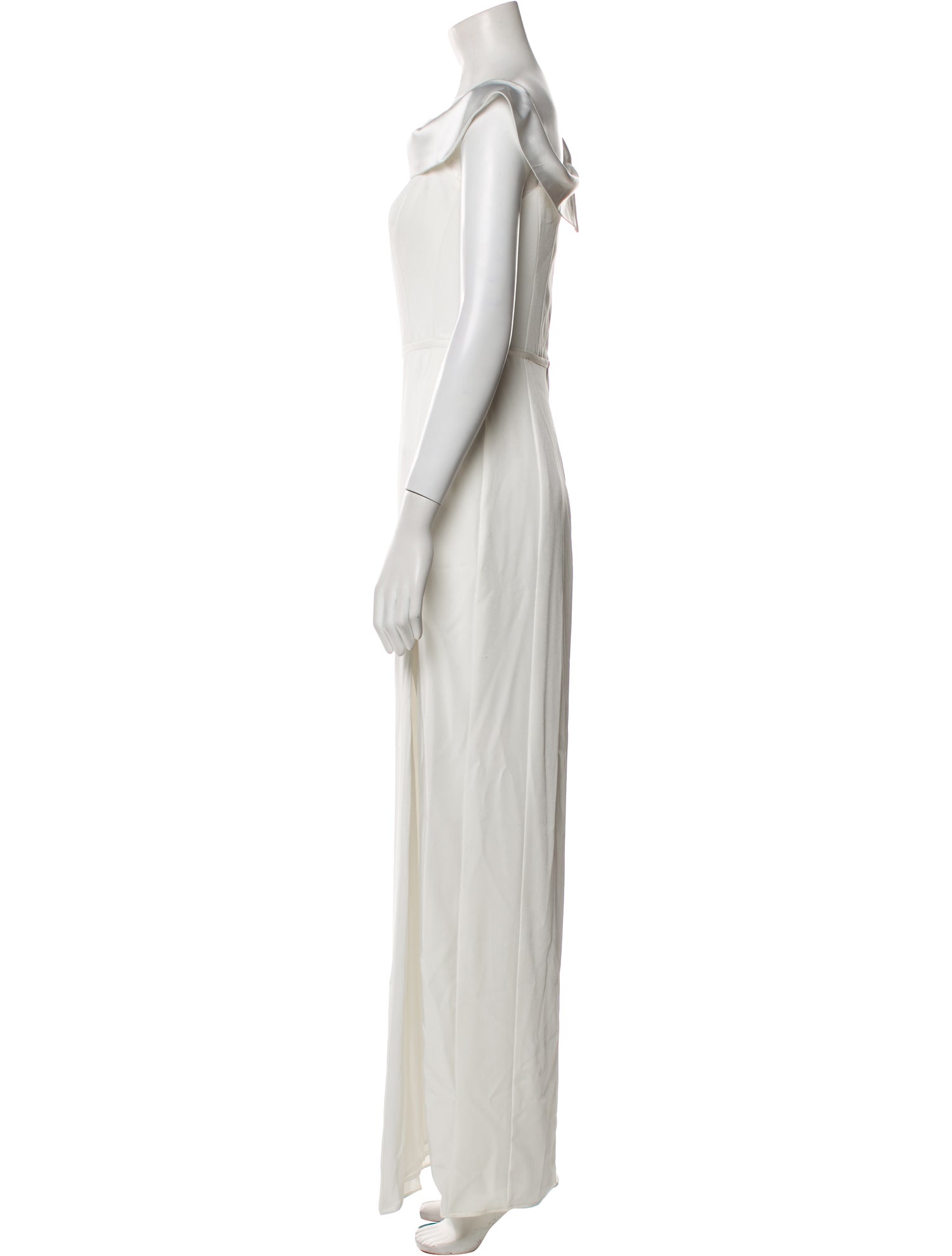 Ieena for Mac Duggal Asymmetrical Long Dress