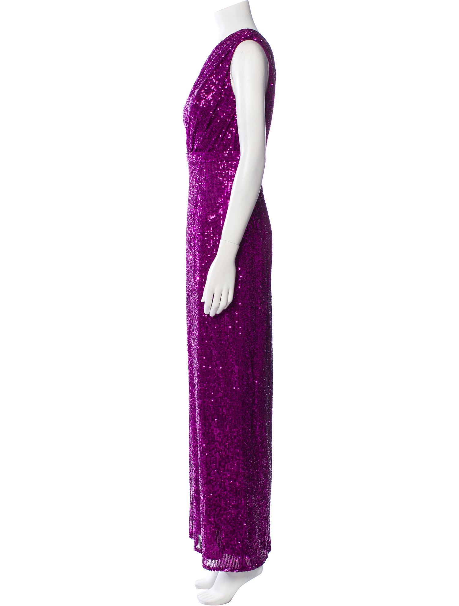 Ieena for Mac Duggal One-Shoulder Long Dress w/ Tags