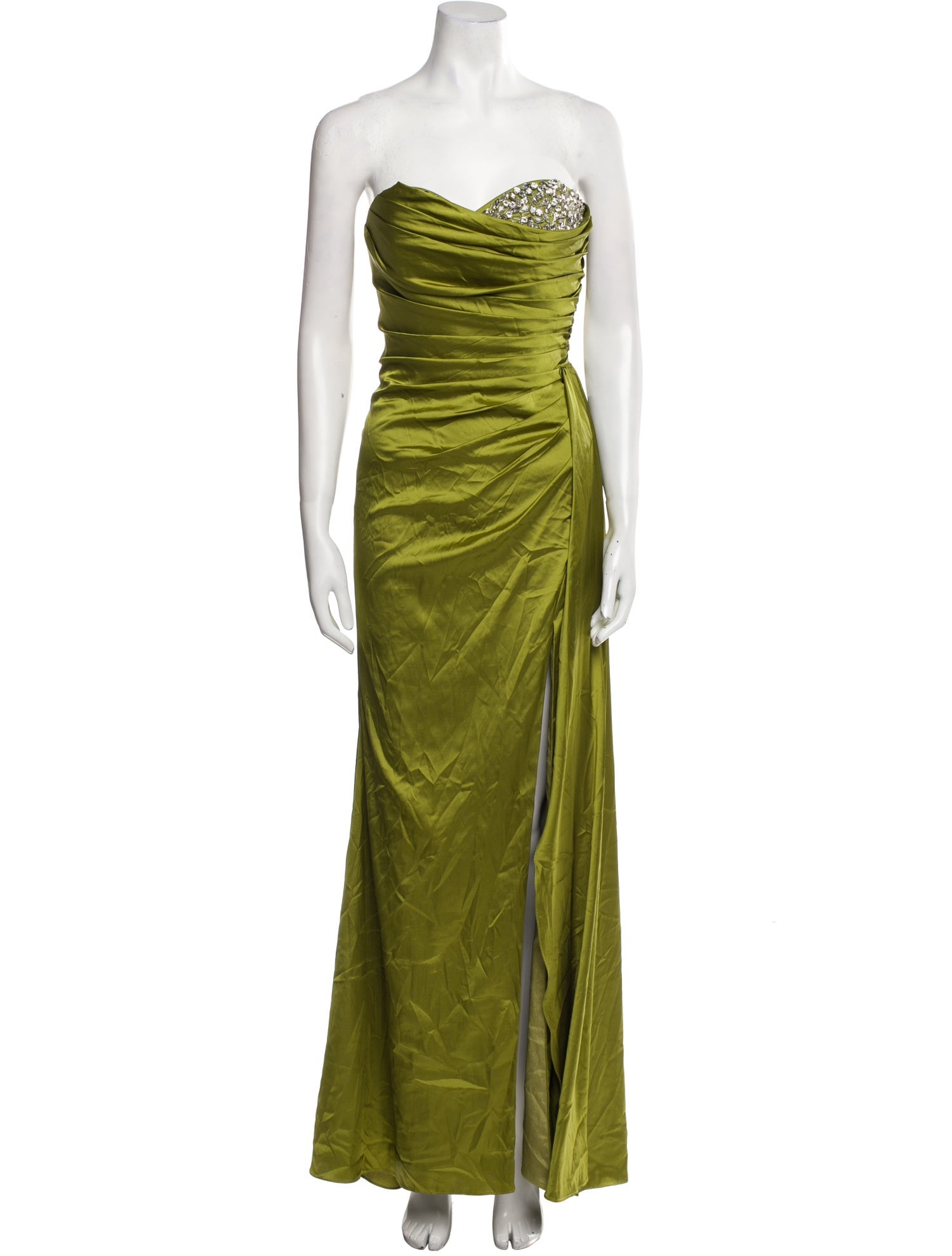 Ieena for Mac Duggal Strapless Long Dress