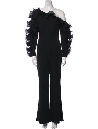Ieena for Mac Duggal Asymmetrical Jumpsuit