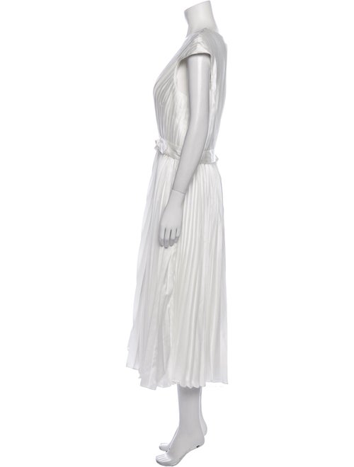 Ieena for Mac Duggal V-Neck Long Dress