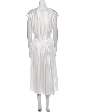 Ieena for Mac Duggal V-Neck Long Dress