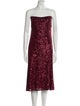 Ieena for Mac Duggal Sequin Midi Length Dress
