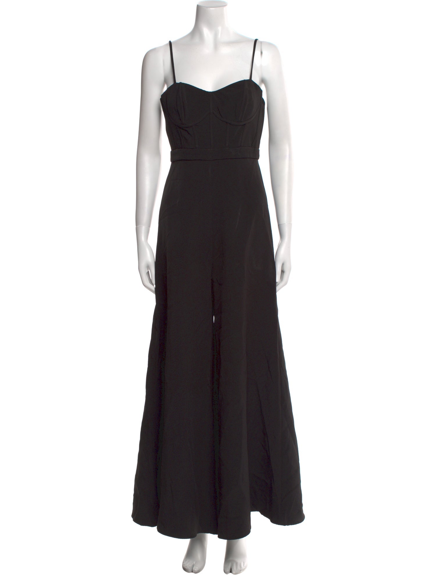 Ieena for Mac Duggal Square Neckline Jumpsuit