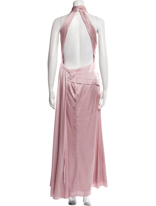 Ieena for Mac Duggal Halterneck Long Dress