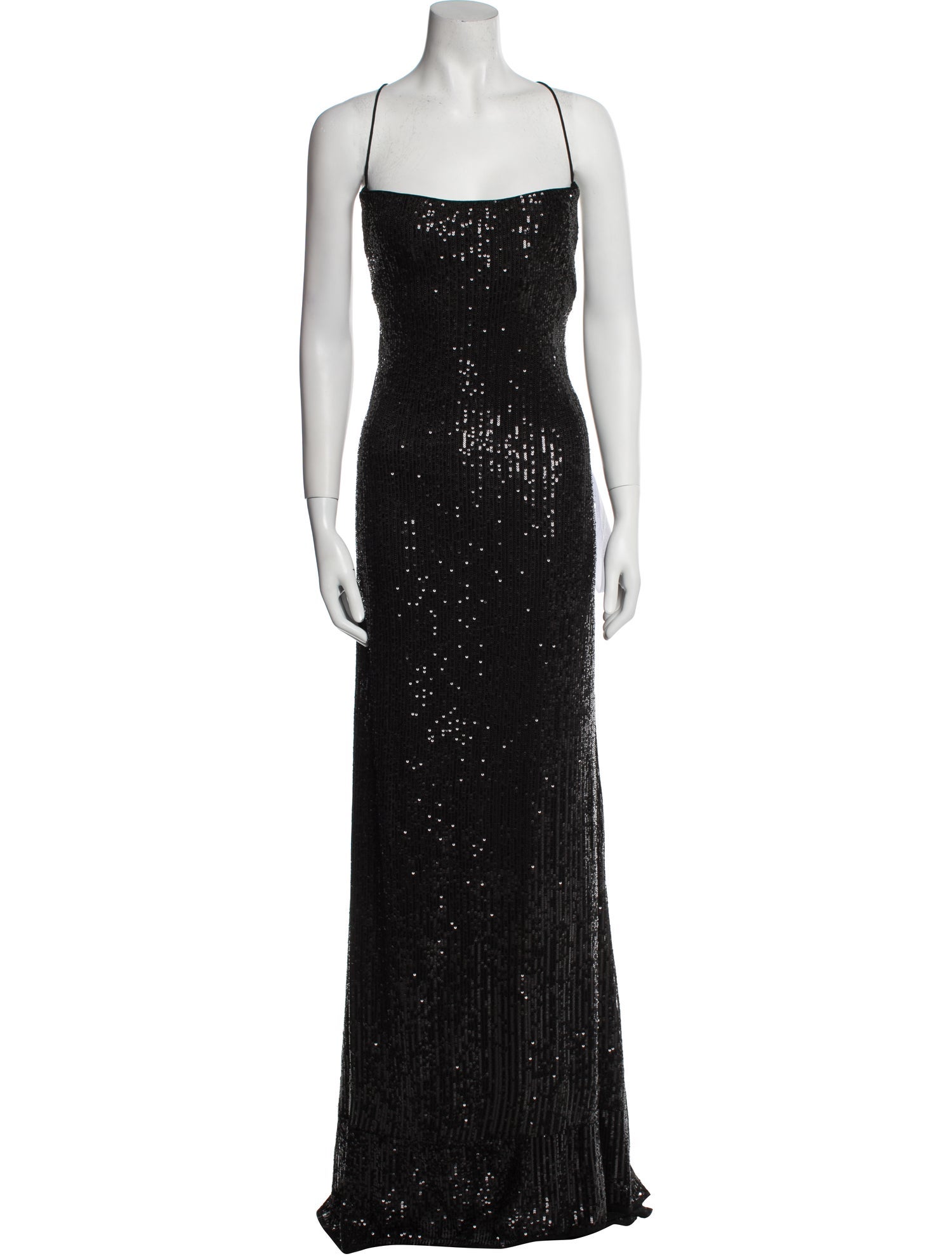 Ieena for Mac Duggal Square Neckline Long Dress w/ Tags