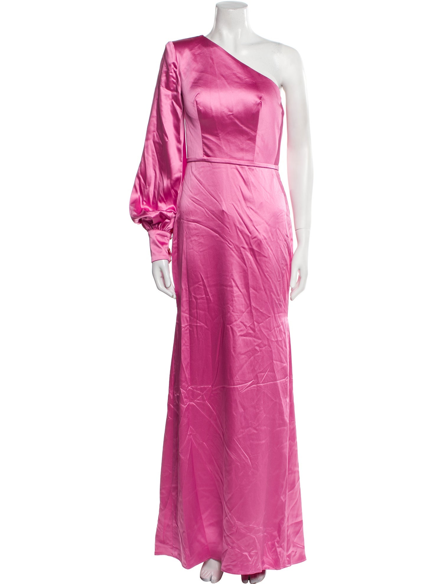 Ieena for Mac Duggal One-Shoulder Long Dress w/ Tags