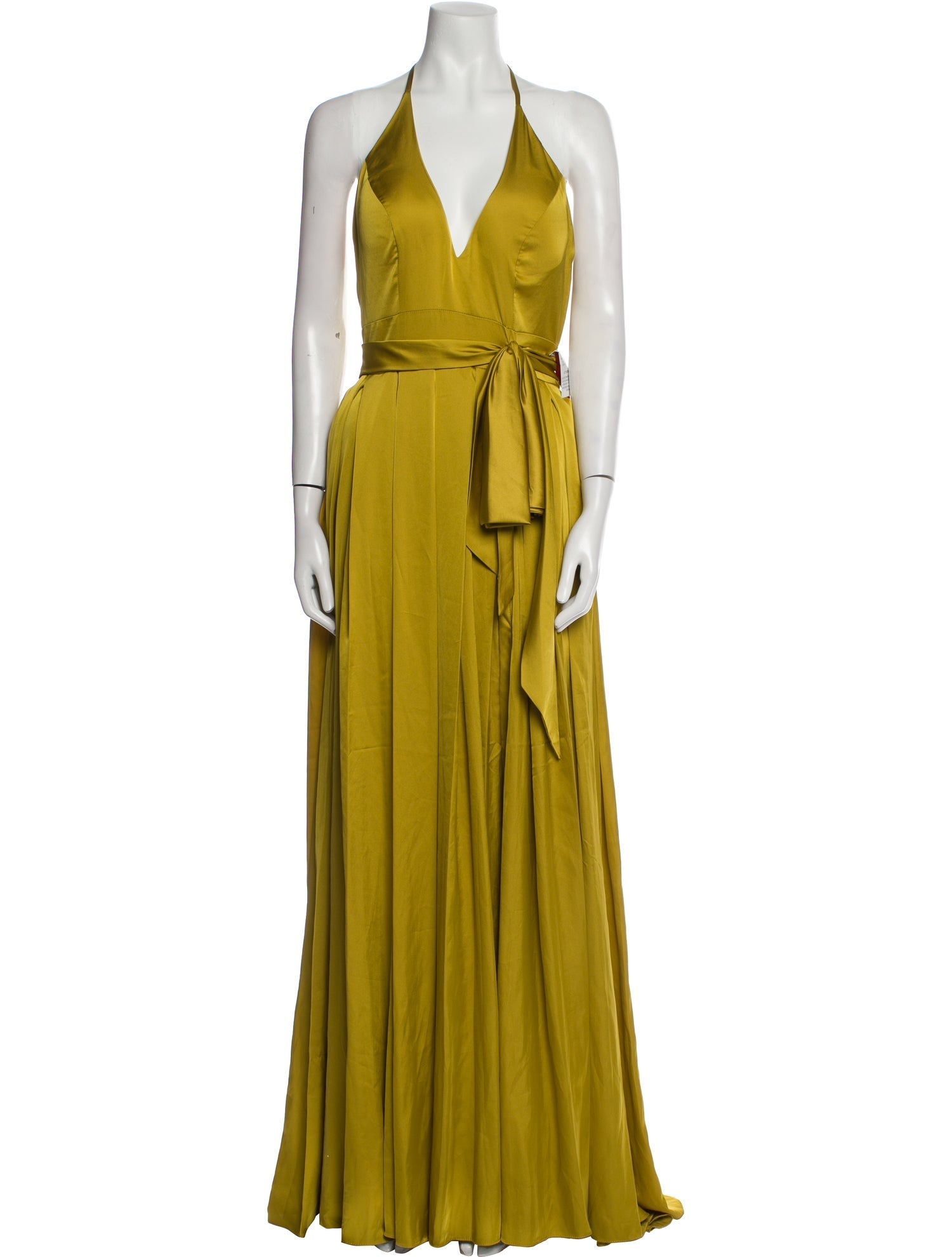 Ieena for Mac Duggal Halterneck Long Dress