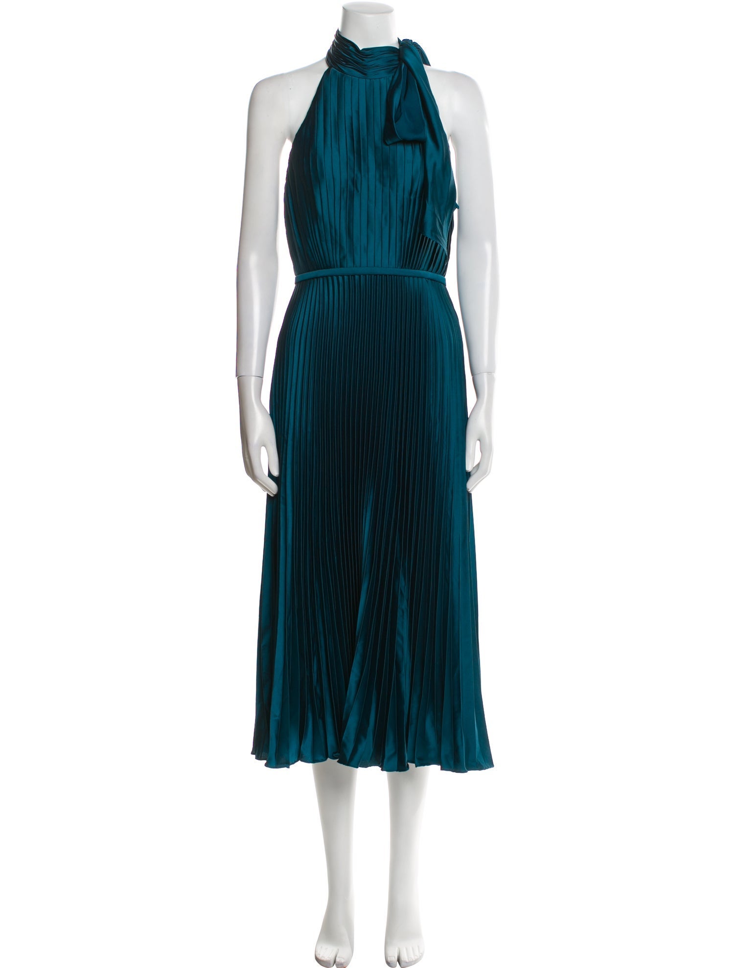 Ieena for Mac Duggal Halterneck Long Dress