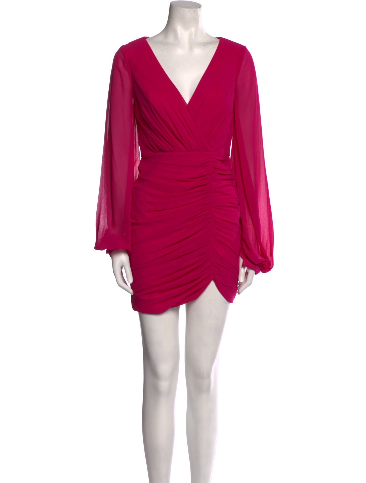 Ieena for Mac Duggal V-Neck Mini Dress w/ Tags