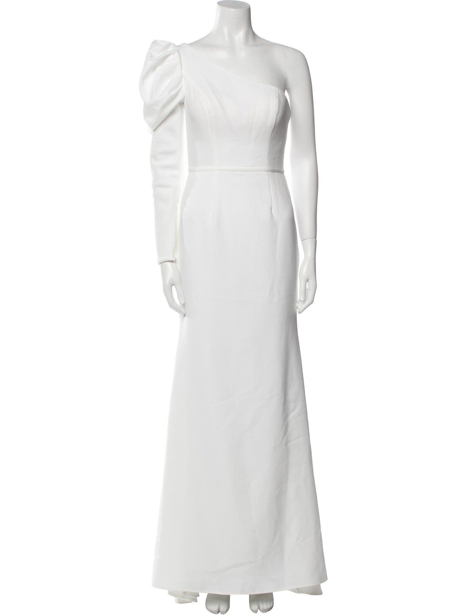 Ieena for Mac Duggal One-Shoulder Long Dress w/ Tags