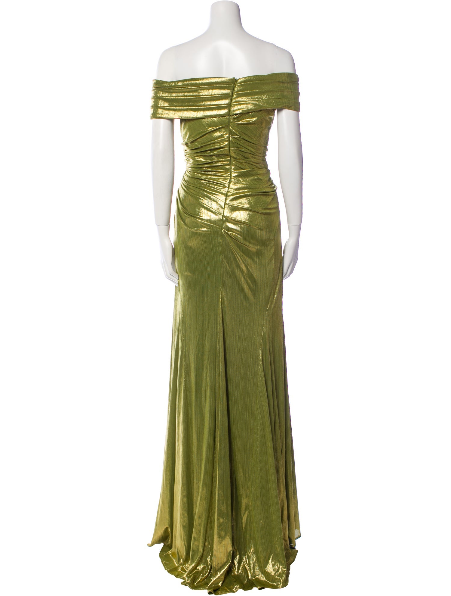Ieena for Mac Duggal Cowl Neck Long Dress w/ Tags