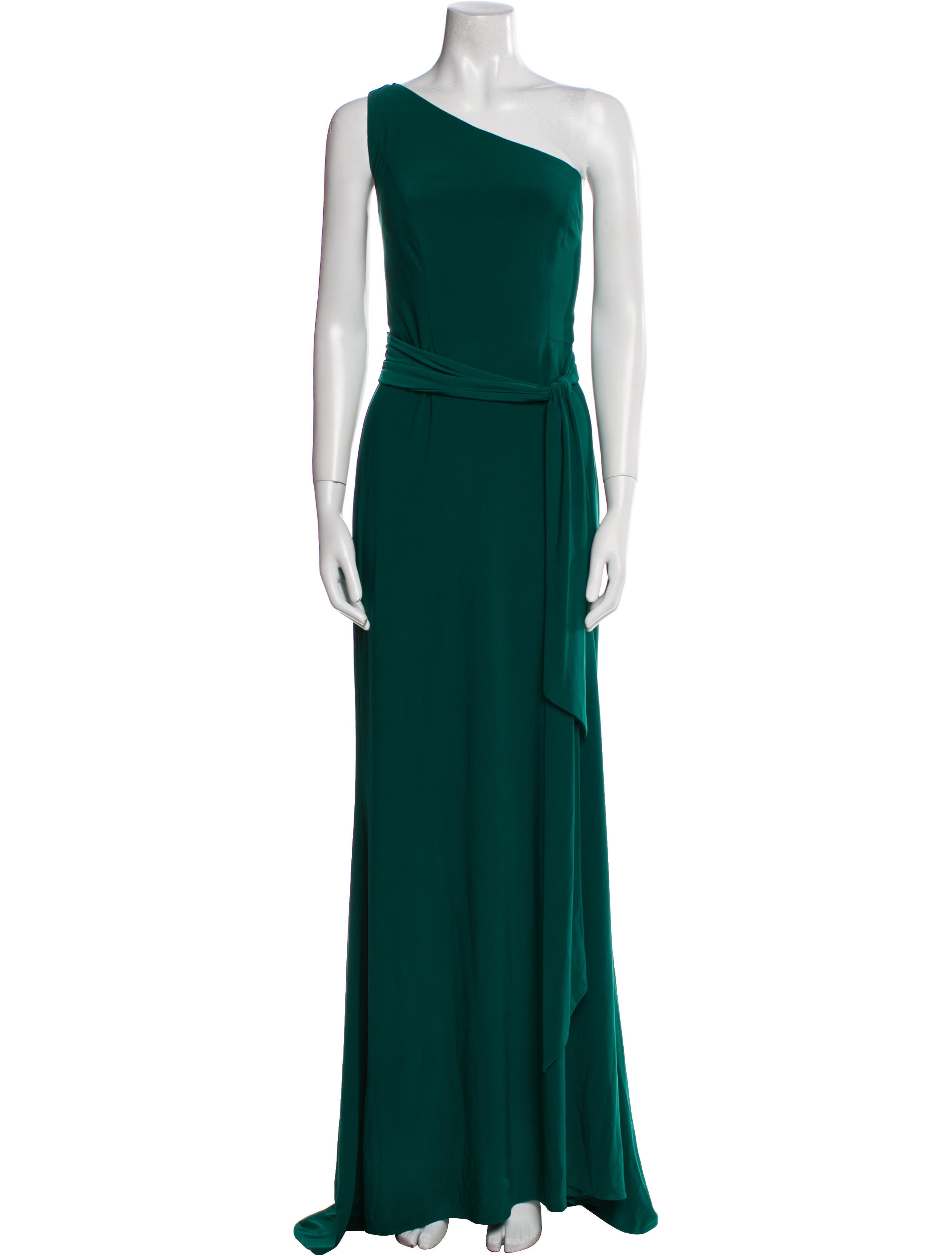 Ieena for Mac Duggal One-Shoulder Long Dress w/ Tags