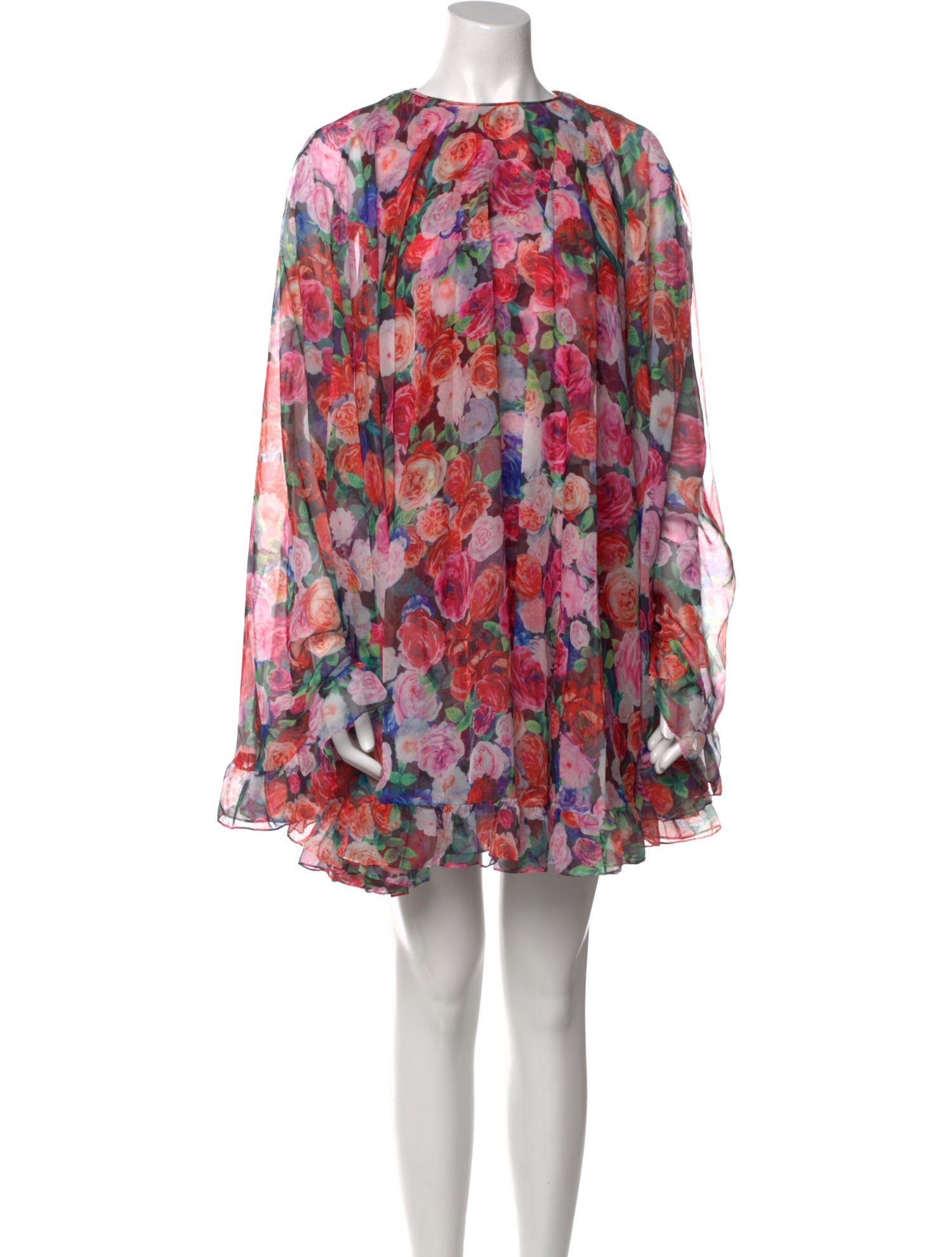 Ieena for Mac Duggal Floral Print Mini Dress w/ Tags