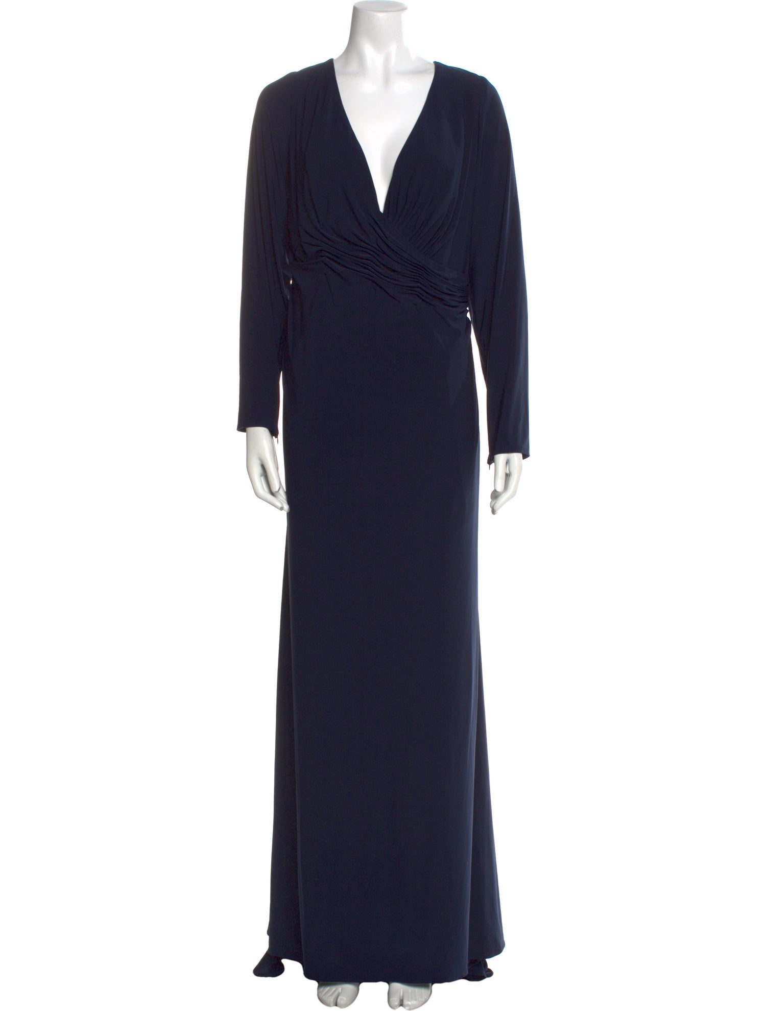 Ieena for Mac Duggal Cowl Neck Long Dress w/ Tags