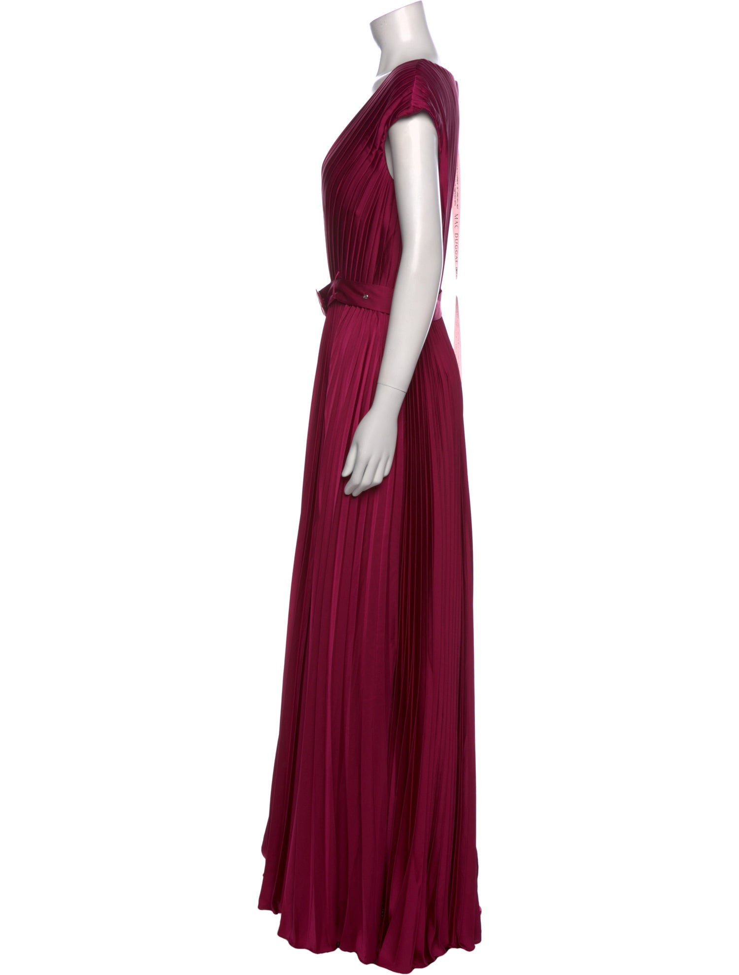 Ieena for Mac Duggal V-Neck Long Dress w/ Tags