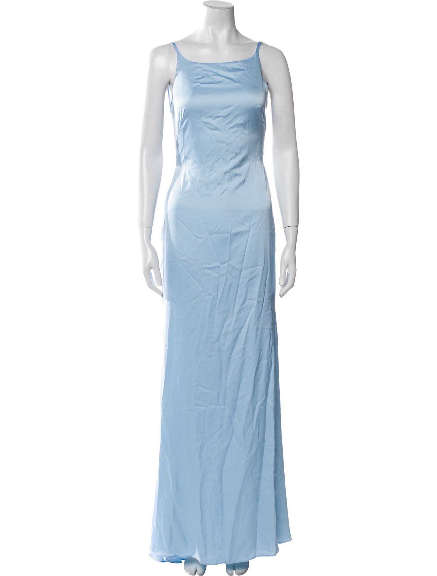 Ieena for Mac Duggal Square Neckline Long Dress