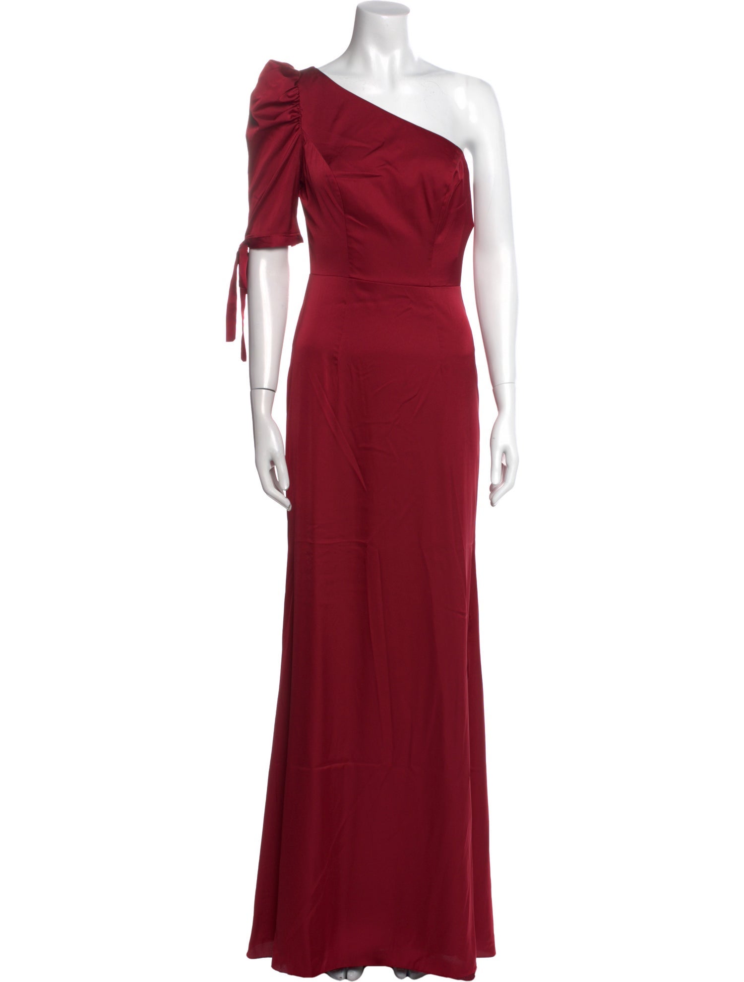 Ieena for Mac Duggal One-Shoulder Long Dress w/ Tags