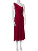 Ieena for Mac Duggal One-Shoulder Long Dress
