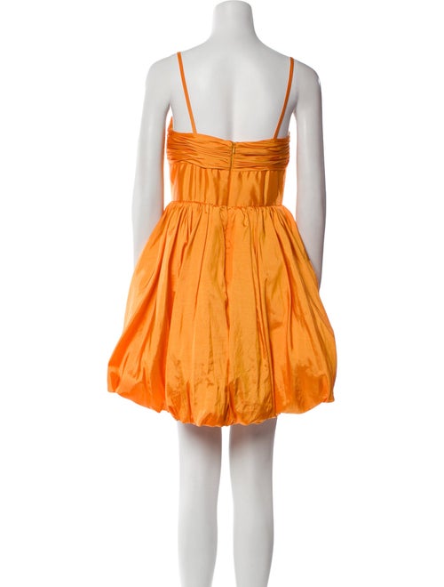 Ieena for Mac Duggal Square Neckline Mini Dress