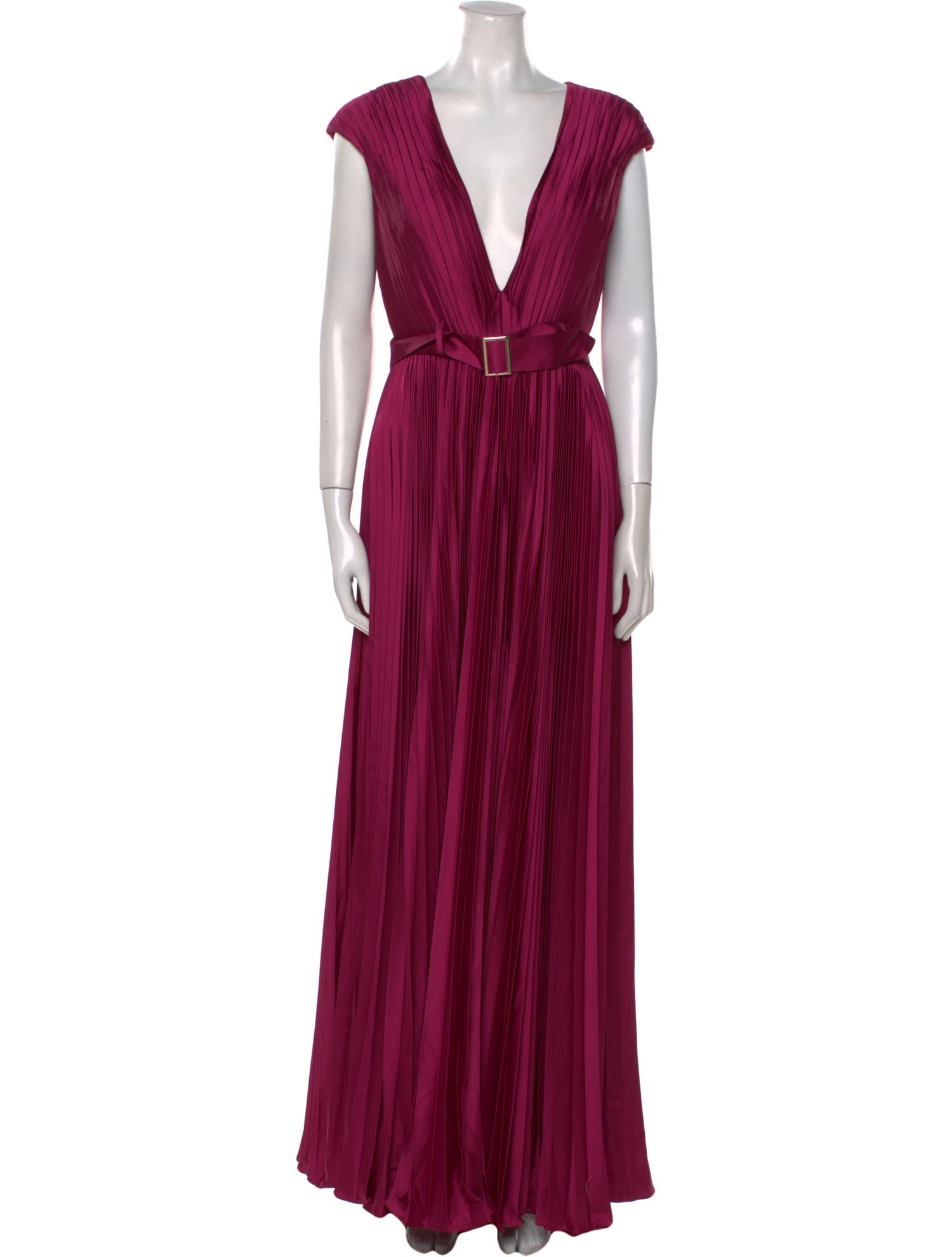 Ieena for Mac Duggal V-Neck Long Dress w/ Tags