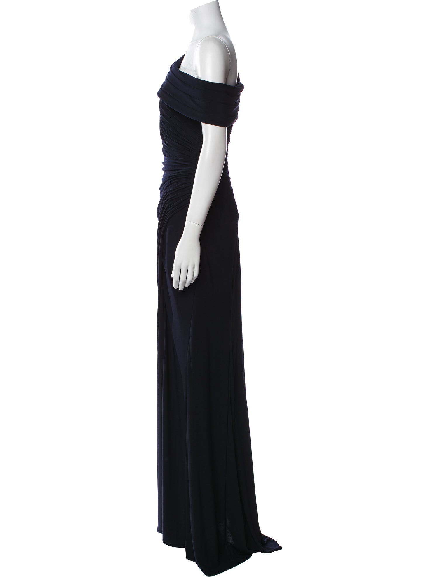 Ieena for Mac Duggal One-Shoulder Long Dress w/ Tags