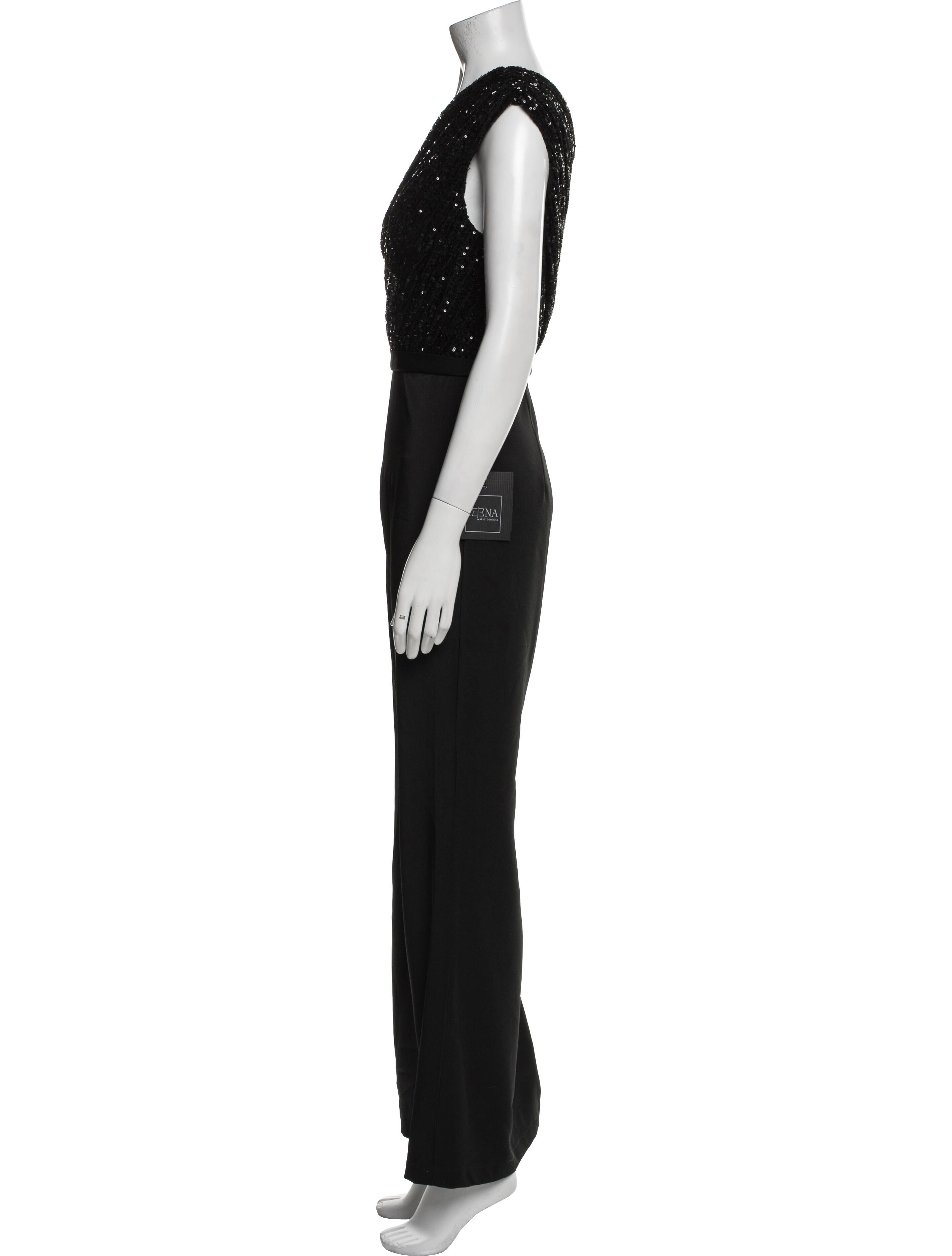 Ieena for Mac Duggal One-Shoulder Jumpsuit w/ Tags
