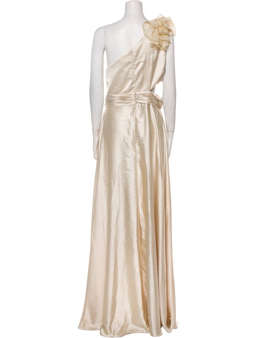 Ieena for Mac Duggal One-Shoulder Long Dress