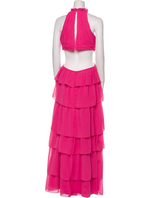 Ieena for Mac Duggal Halterneck Long Dress